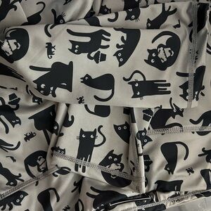 Johnny Cupcakes Gray and Black leggings